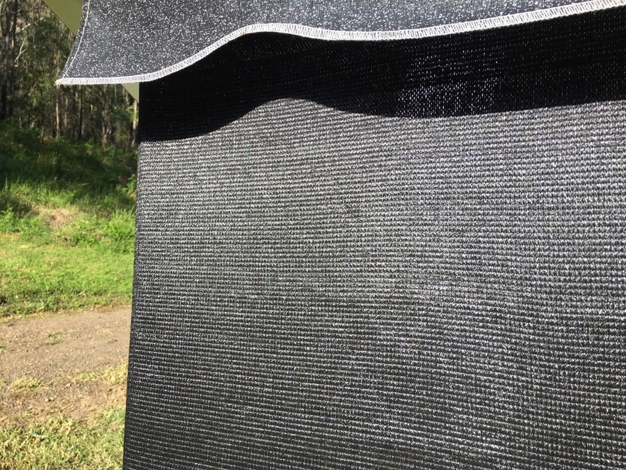 4.6m Black Caravan Privacy Screen Sun Shade RV Sunscreen for 16\u002639; Roll Out Awning  eBay