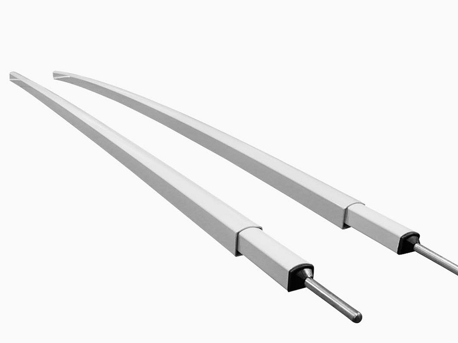 3x Supex 563VA Acute Curved Awning Rafter for RollOut Caravan Roof