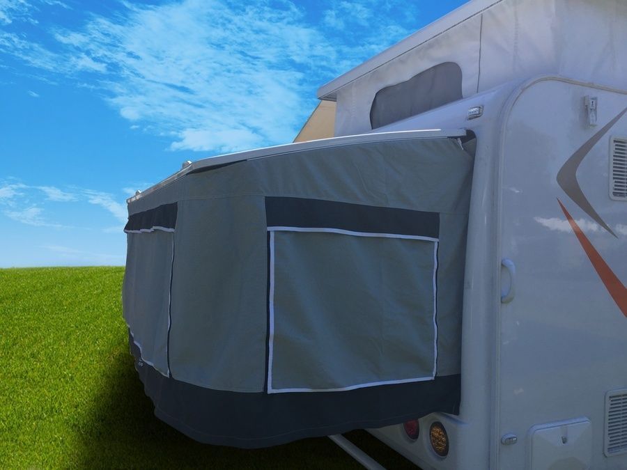 Jayco Front Bed End Storm Cover Fly for Hard Lid Expanda Caravan or Pop Jayco Pop Up Camper Bed Supports