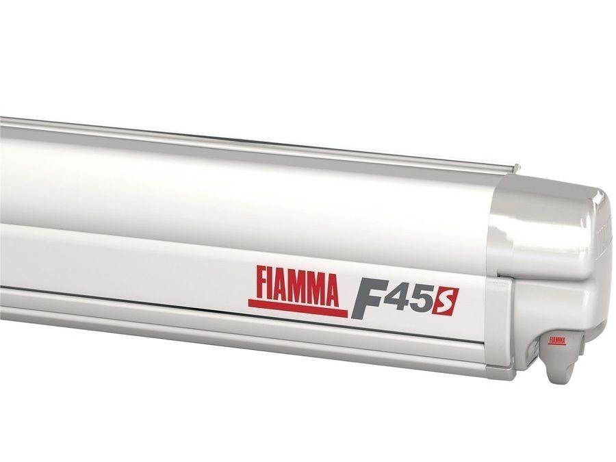 3.0m Fiamma F45S Awning Royal Grey (White Casing)
