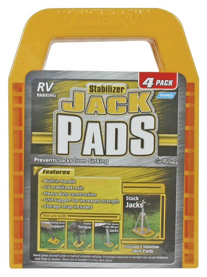 Camco Stabilizer Jack Pads (4 Pack)