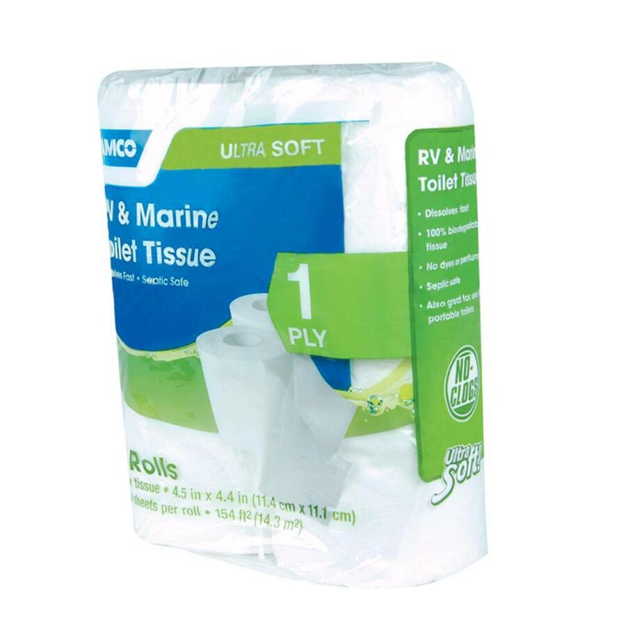 Camco RV & Marine Toilet Paper Tissue (4 Pack)