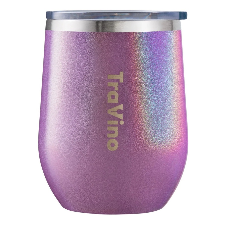 Stemless Insulated Wine Tumbler Glass (Ultra Violet)