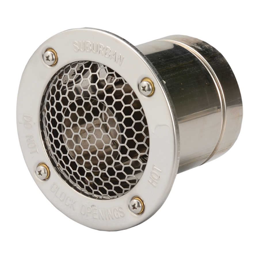 Suburban Nautilus Vent For 5.0 - 7.6 Cm (2 - 3 Inches) Wall Thickness
