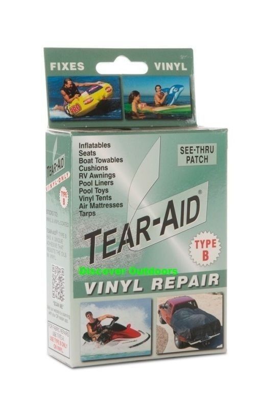 Tear Aid Repair Patch Seat Kit Type-B