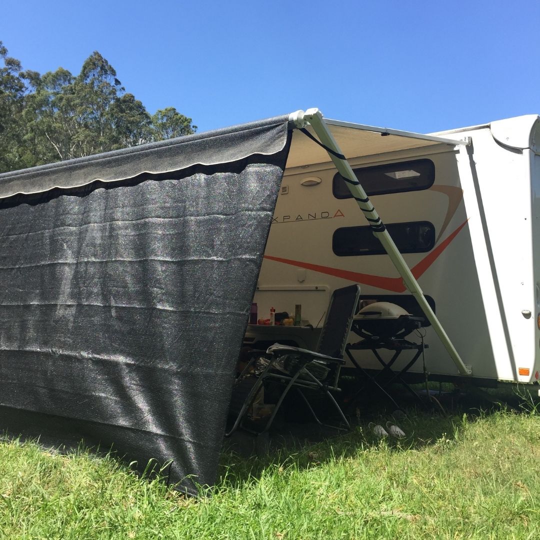 Jayco Caravan black Campsmart XD privacy Screen