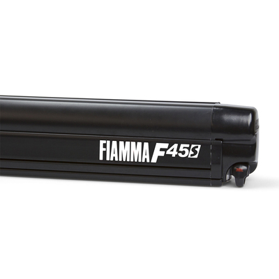 4.0m Fiamma F45S Awning Royal Grey (Black Casing)