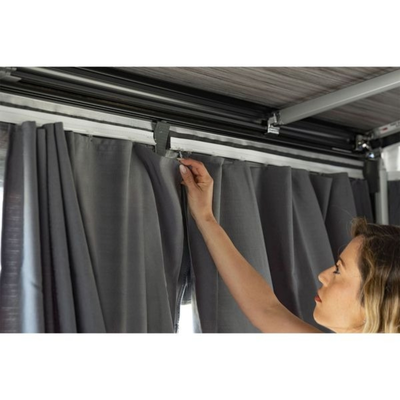 Fiamma CURTAINS KIT SMOKE set of 2 curtains