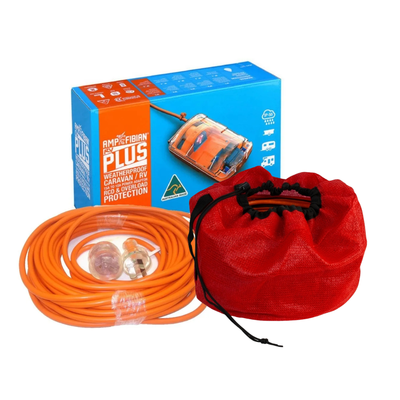 Ampfibian RV PLUS 15m Caravan Lead Combo