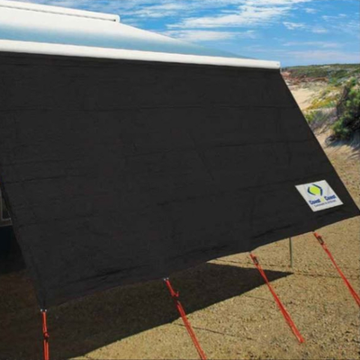 Black Coast Privacy Sunscreen – 3.35 x 1.8m 