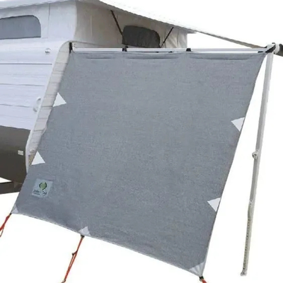 Coast To Coast Pop Top Square End Wall Privacy Screen - Grey