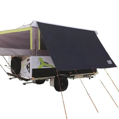 3.1m CoastRV Camper Kitchen Privacy Screen (Black)