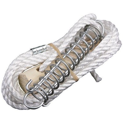 Guy Rope Kit with Heavy Duty Wood Slide, Spring & 6mm Rope