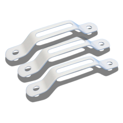 Supex -  Anti Flap Kit and Rafter - 3 Pack - Mounting Brackets - White