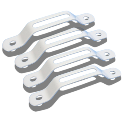 Supex -  Anti Flap Kit and Rafter - 4 Pack - Mounting Brackets - White