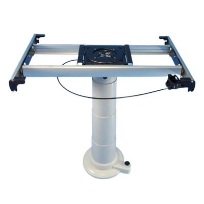 Nuova Mapa Adjustable Height Table Leg & Turntable Silde System