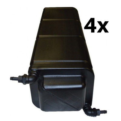 4x 43L Modular Water Tanks