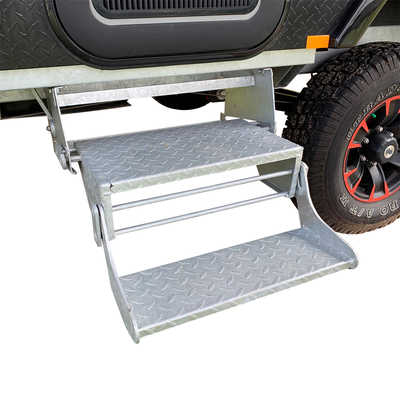 Double Pull Out Folding Caravan Step