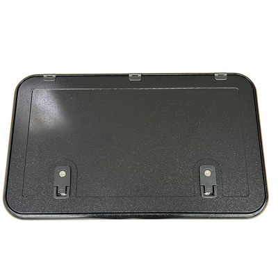 Coast Caravan Access Door 2 - Black 415 x 681