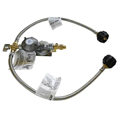 Twin LCC27 Two Stage Gas Regulator Kit