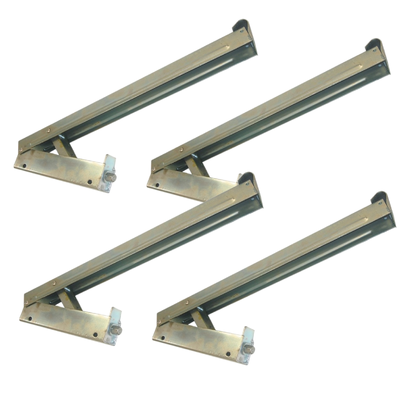 ALKO 700mm Corner Steady Hex Drive - Zinc Plated Side Bolt On (4X Pack)