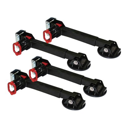 ALKO Drop Down Corner Steady 590mm - Black (4X Pack)