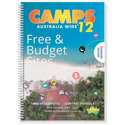 Camps Australia Wide 12 A4 Spiral Bound
