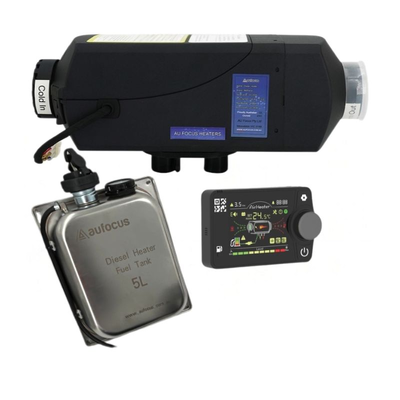 AuFocus 2KW Bluetooth Diesel Heater & Stainless Steel Tank