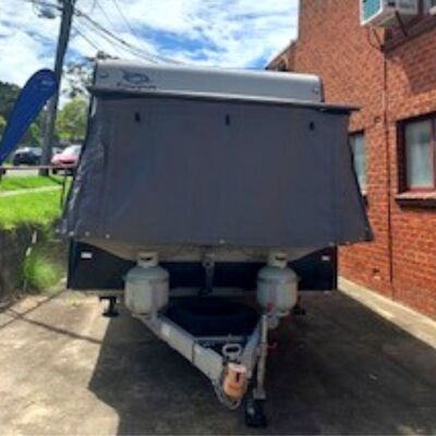 Jayco Expanda Bed Fly - Front and Rear