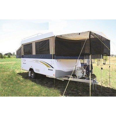 Jayco Bed End Flys (Queen & Double) - Grey Bags