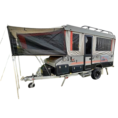 Jayco Bed End Flys (Queen & Double) - Grey Bags