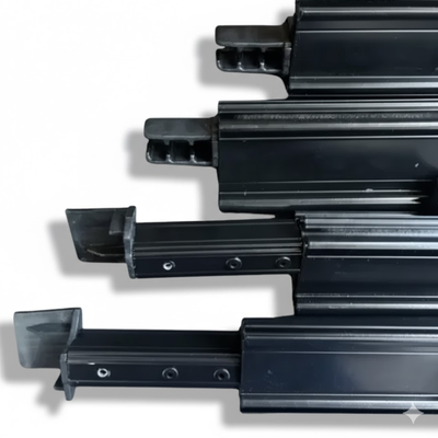 Premium Anti Flap Kit for Fiamma - Medium Black -  Paddle Adapter Version