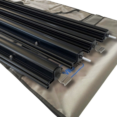 Campsmart - Premium - Long Caravan Anti Flap Kit and 6 Pocket Bag - Black