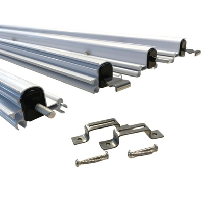 Campsmart - Premium - Long Caravan Anti Flap Kit - White