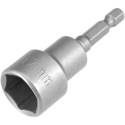 17mm Drill Hex Adaptor Socket for Screw in Allow Pegs
