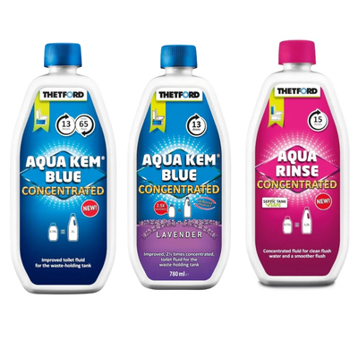 Thetford Toilet Chemical Three Pack