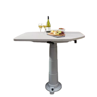Premium Telescopic Table Leg with Multi-Directional Sliding & Swivel System