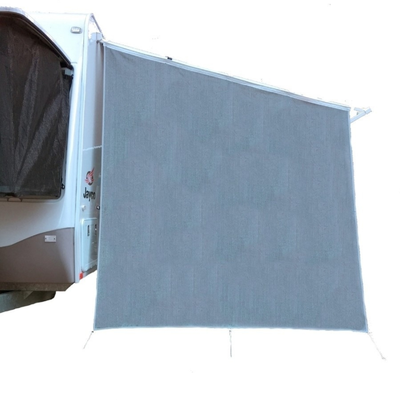Campsmart Caravan Angled End Wall Privacy Screen - Grey