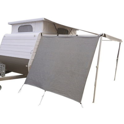 Campsmart Caravan Pop Top Square End Wall Privacy Screen - Grey