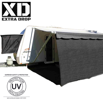 Campsmart XD 3.4m Black Privacy Screen