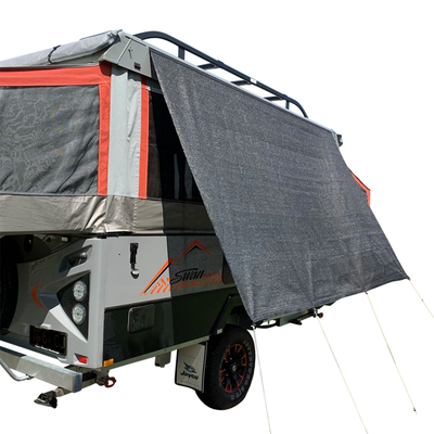 2.1m XD Camper Kitchen Privacy Screen (Black)