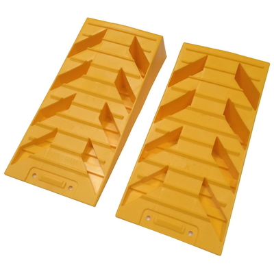 Yellow Dual Axle Levelling Ramps (Pair)