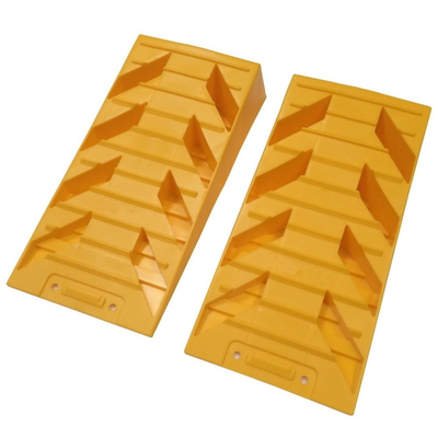 Yellow Dual Axle Levelling Ramps (Pair)