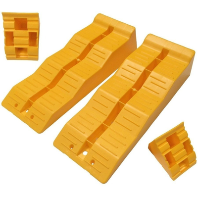 Campsmart 3 Step Levelling Ramps & Chocks - Yellow