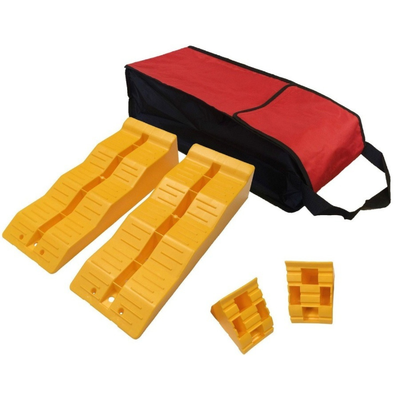 Yellow 3 Step Levelling Ramps Kit | Campsmart