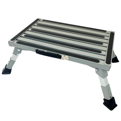 Adjustable Aluminium Folding Step (Compact)