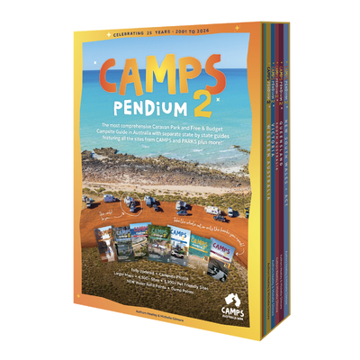 CAMPS Pendium 2: Boxed Set of 7 State Camping Guides