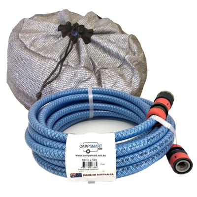 10m Drinking Water Hose with Fittings & Bag