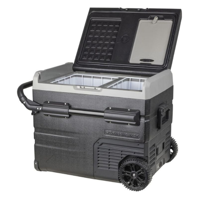 35L Brass Monkey Portable Dual Zone 12V Fridge Freezer