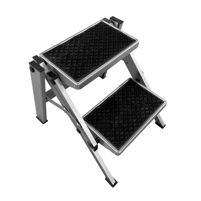 Aluminium Folding Double Step (Large)